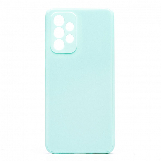

Чехол-накладка Activ Original Design для смартфона Samsung SM-A336 Galaxy A33 5G, силикон, мятный (206324)