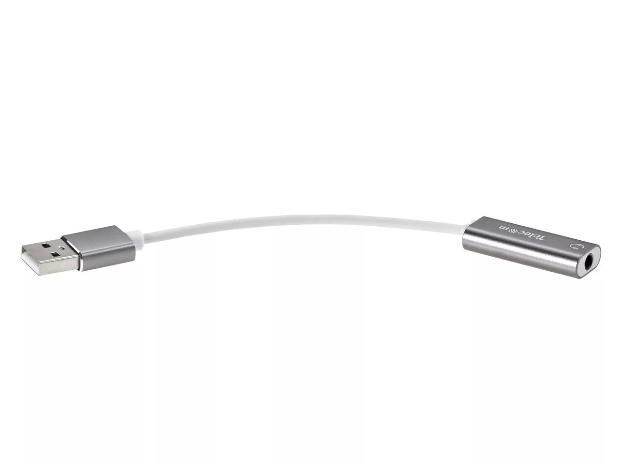 

Кабель Jack 3.5mm(F)-USB2.0(M), экранированный, 10см Telecom (TA316U)