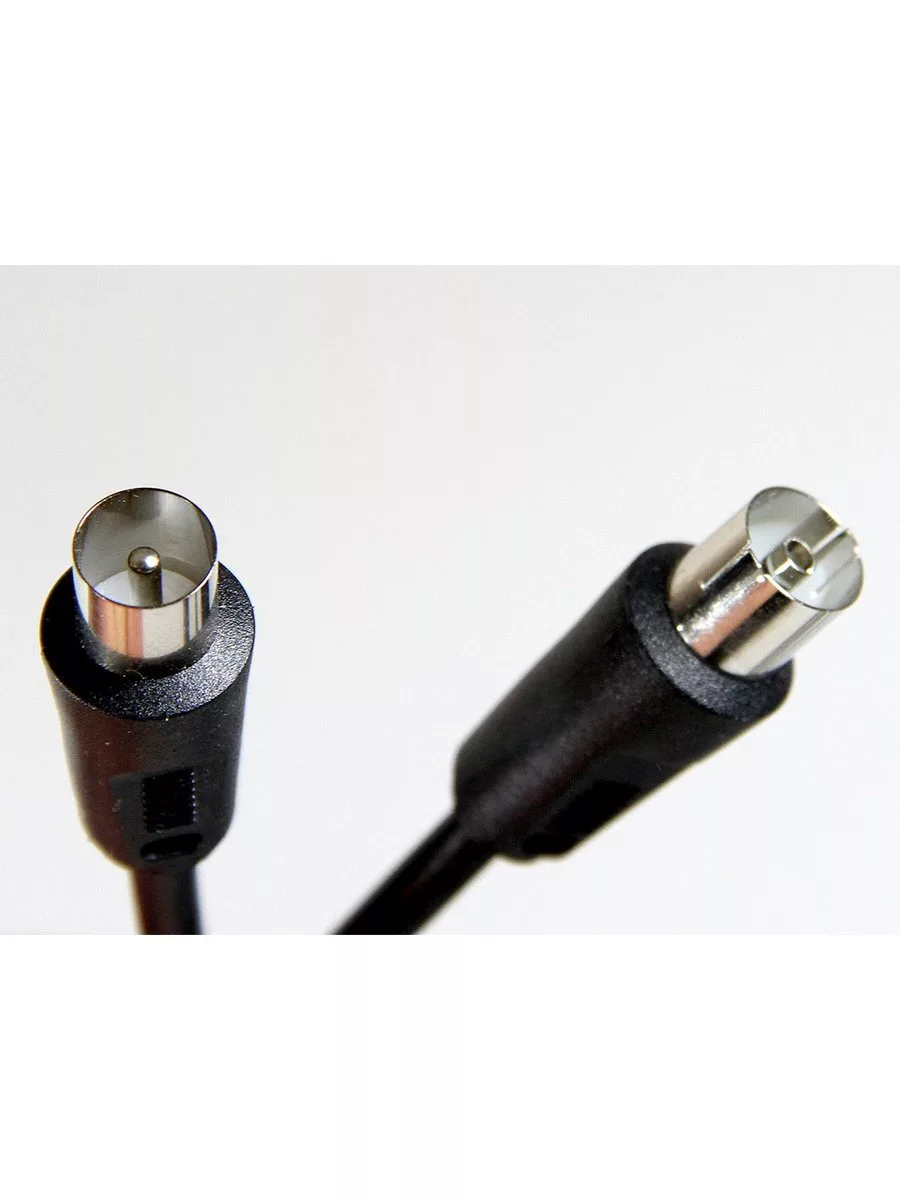

Кабель TV(F)-TV(M), экранированный, 10м, черный Telecom (TTV9501-10M), 0