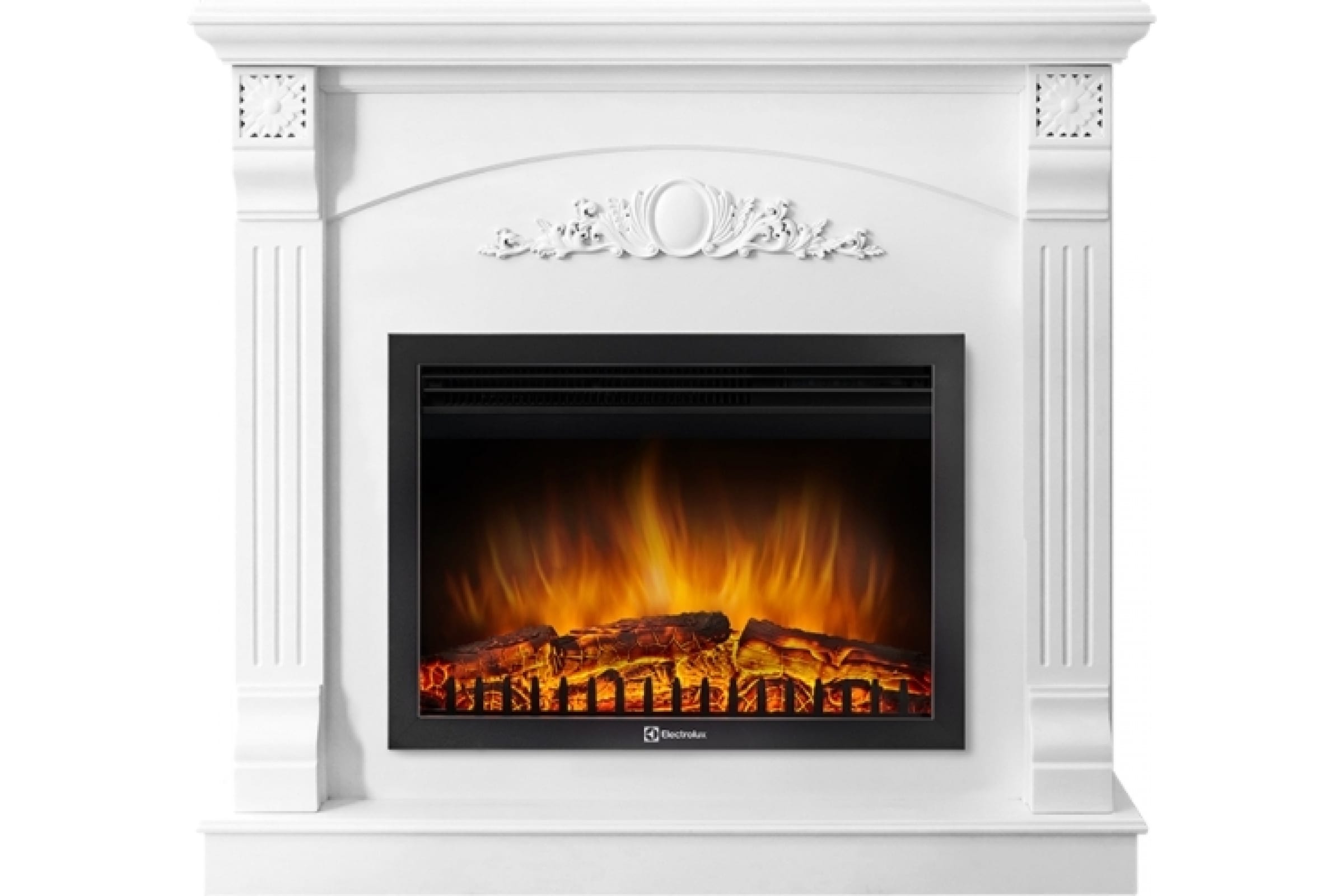Портал для электрокамина Firelight Barocco 25, белый