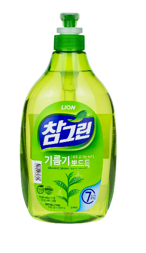 Средство для мытья посуды LION, 900мл, жидкость, Зеленый чай (656694) - фото 1