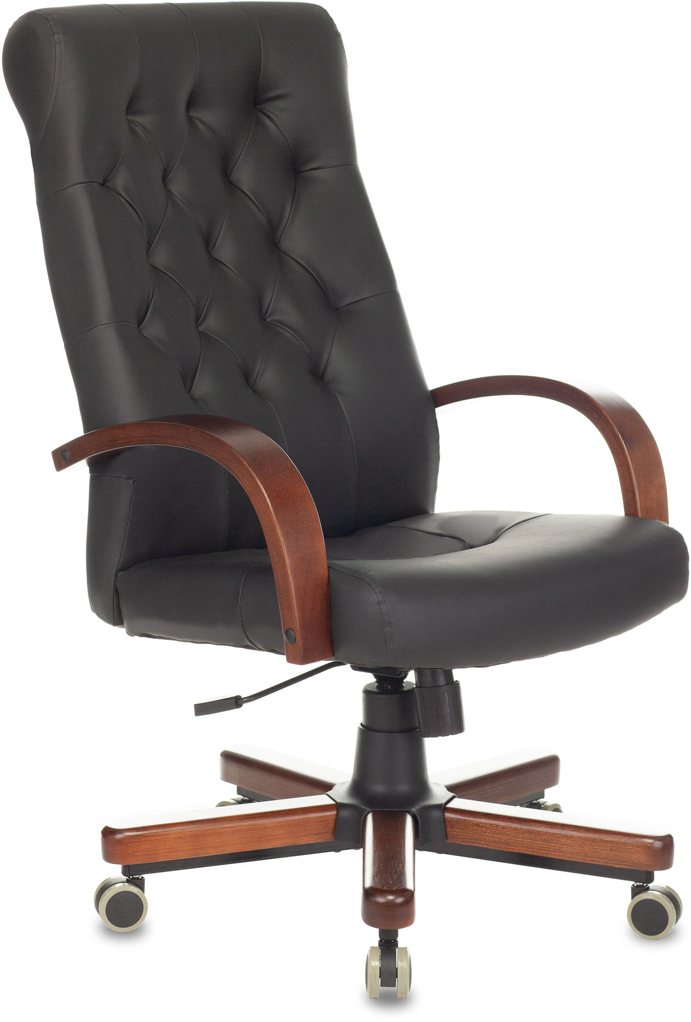 

Кресло руководителя Бюрократ T-9928WALNUT/ECO черный (T-9928WALNUT/ECO-B), T-9928WALNUT/ECO