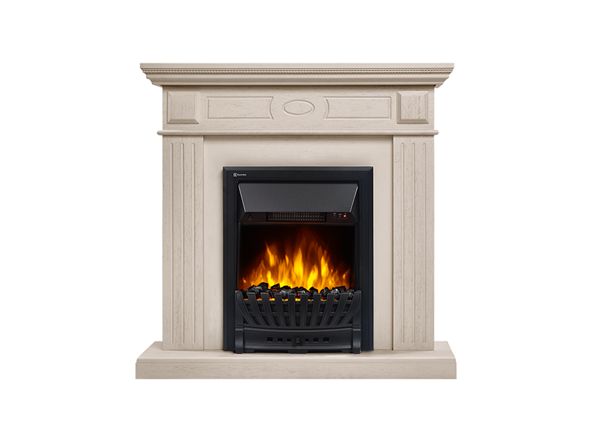 

Портал для электрокамина Firelight Bianco Classic, пристенный, белёный дуб (НС-1141397), Bianco Classic