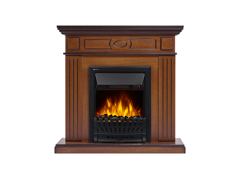 

Портал для электрокамина Firelight Bianco Classic, пристенный, орех (НС-1141402), Bianco Classic