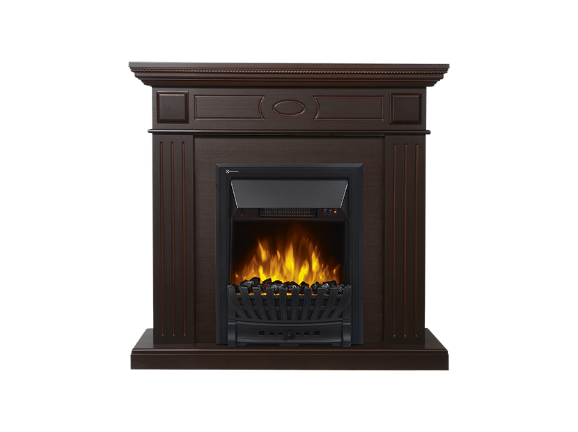 

Портал для электрокамина Firelight Bianco Classic, пристенный, темный дуб (НС-1141399), Bianco Classic