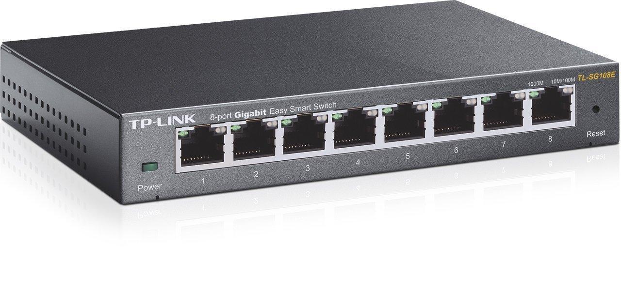 

Коммутатор TP-LINK TL-SG108E, кол-во портов: 8x1 Гбит/с (TL-SG108E), TL-SG108E