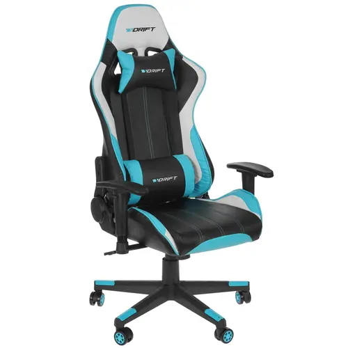 

Кресло игровое Drift DR175, черный/голубой (00030189), DR175