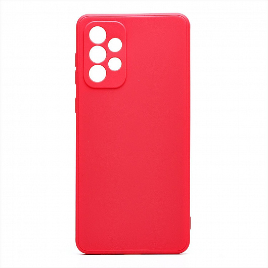 

Чехол-накладка Activ Original Design для смартфона Samsung SM-A736 Galaxy A73 5G, силикон, бордовый (206334)