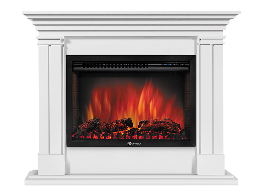 

Портал для электрокамина Firelight Castello 30, пристенный, белый (НС-1231168), Castello 30