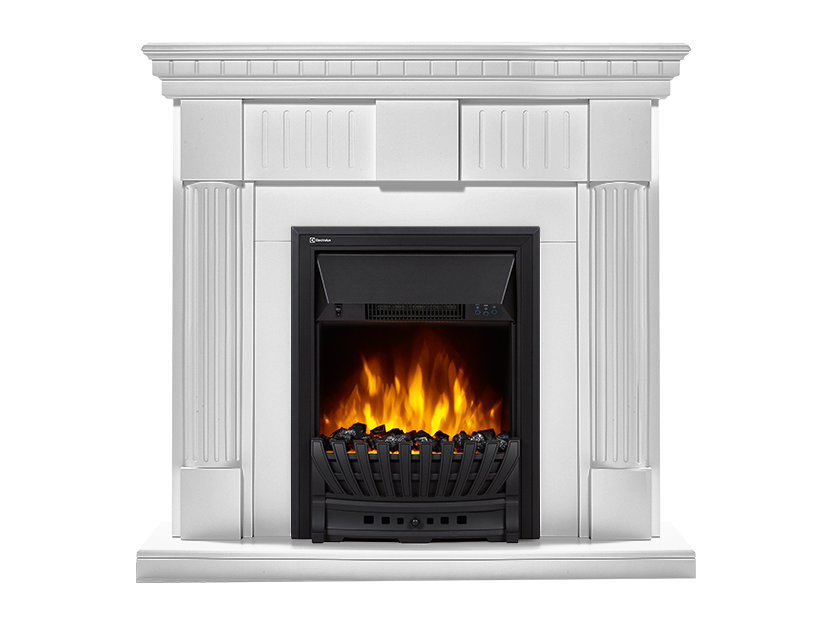

Портал для электрокамина Firelight Colonna Classic, пристенный, белый (НС-1241833), Colonna Classic
