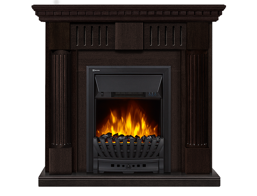 

Портал для электрокамина Firelight Colonna Classic, пристенный, венге (НС-1241835), Colonna Classic
