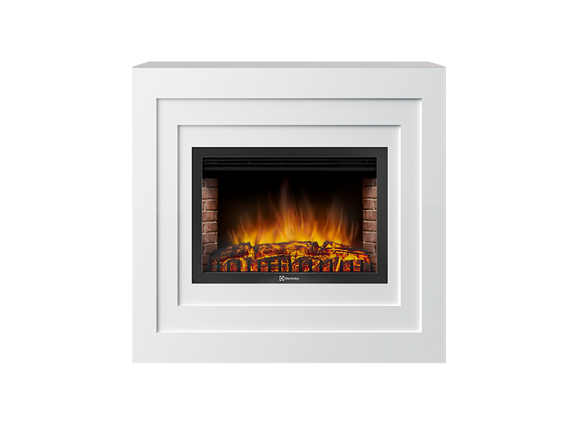 

Портал для электрокамина Firelight Cubo 25, пристенный, белый (НС-1182354), Cubo 25