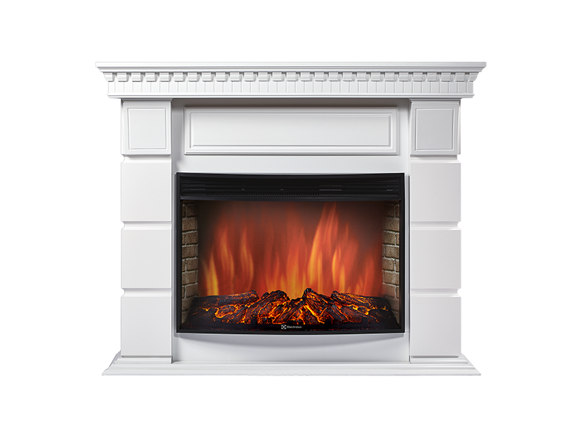 

Портал для электрокамина Firelight Elegante 30, пристенный, белый (НС-1233303), Elegante 30