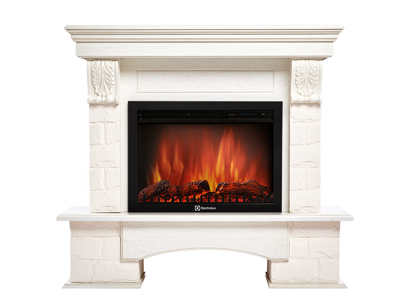 

Портал для электрокамина Firelight Forte 25S, пристенный, белый/беленый дуб (НС-1131767), Forte 25S