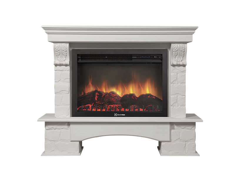 

Портал для электрокамина Firelight Forte 30S, пристенный, белый/беленый дуб (НС-1131772), Forte 30S