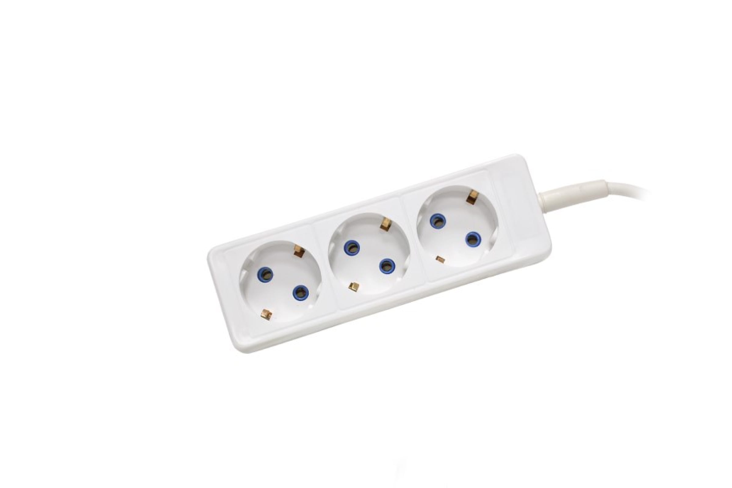 

Удлинитель Космос ПВС, 3-розетки, 3м, белый (YKsm3m-3g-Z(10A)P), ПВС