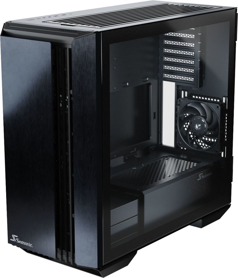 

Корпус SEASONIC SYNCRO Q704 GOLD, ATX, Midi-Tower, 2xUSB 3.0, USB Type-C, черный, 750 Вт (SYNCRO DGC-750 (SSR-750FA2)), SYNCRO Q704 GOLD