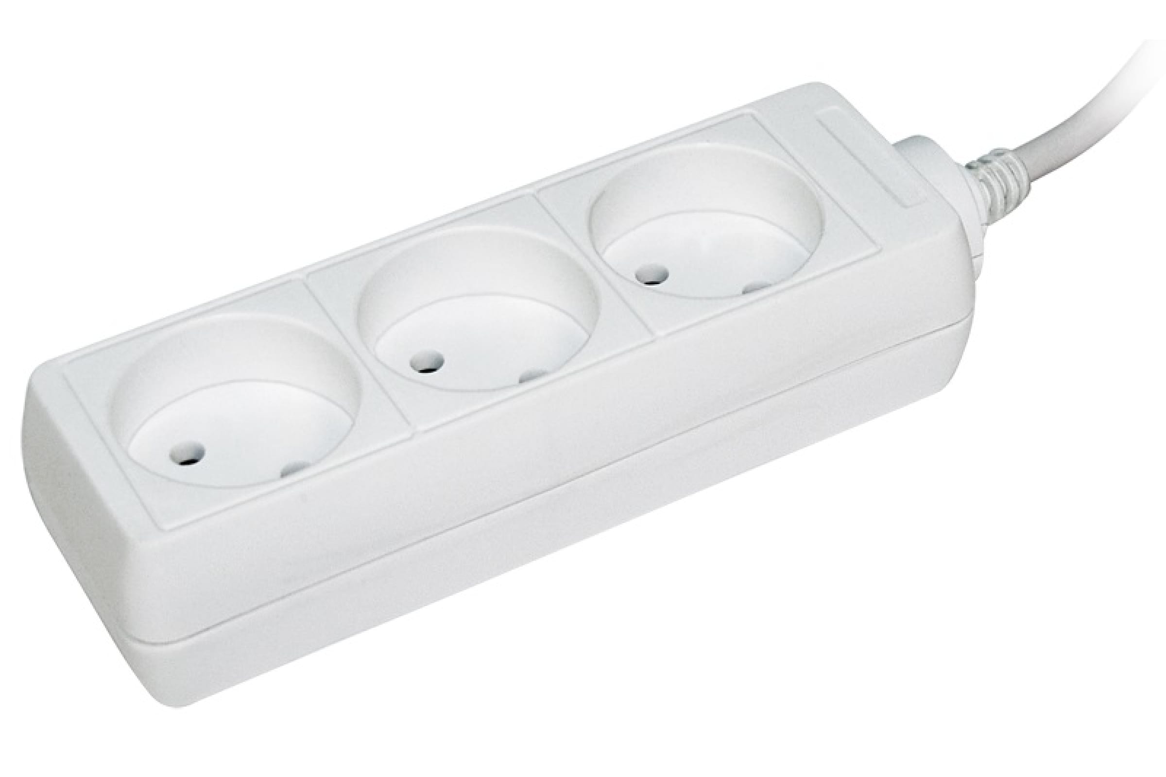 

Удлинитель IEK У3, 3-розетки, 1.5м, белый (WYP10-06-03-01-N), У3