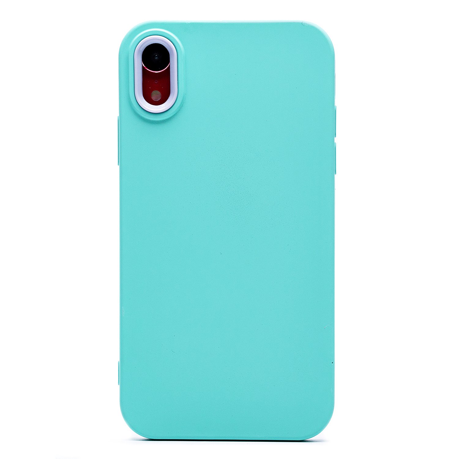 

Чехол-накладка SC262 для смартфона Apple iPhone XR, силикон, мятный (204104)