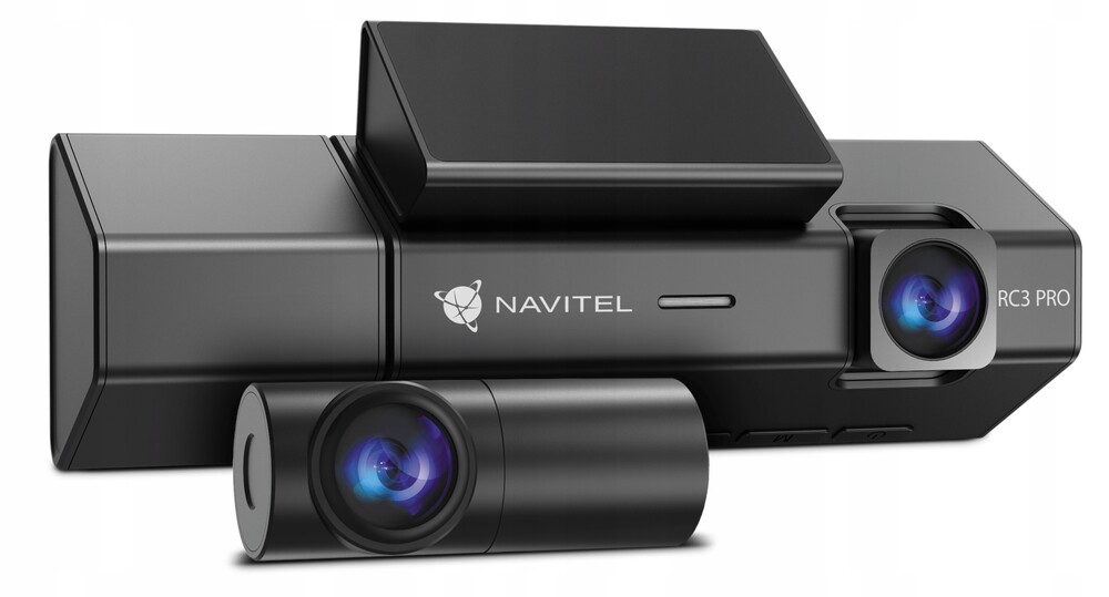 Видеорегистратор Navitel RC3 PRO, 3 камеры, 1920x1080 30 к/с, 135°, 3.16" 820x320, G-сенсор, WiFi, microSD (microSDHC), черный (RC3 PRO)