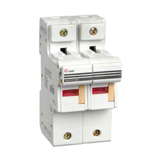 

Предохранитель-разъединитель 2P 63A, EKF pr-14-51-2 (3877154), pr-14-51-2