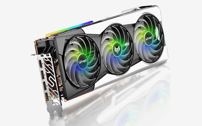

Видеокарта Sapphire AMD Radeon RX 6900 XT NITRO+ SE GAMING OC, 16Gb DDR6, 256bit, PCI-E, HDMI, 3DP, Retail (11308-03-20G) (плохая упаковка), NITRO+ SE GAMING OC