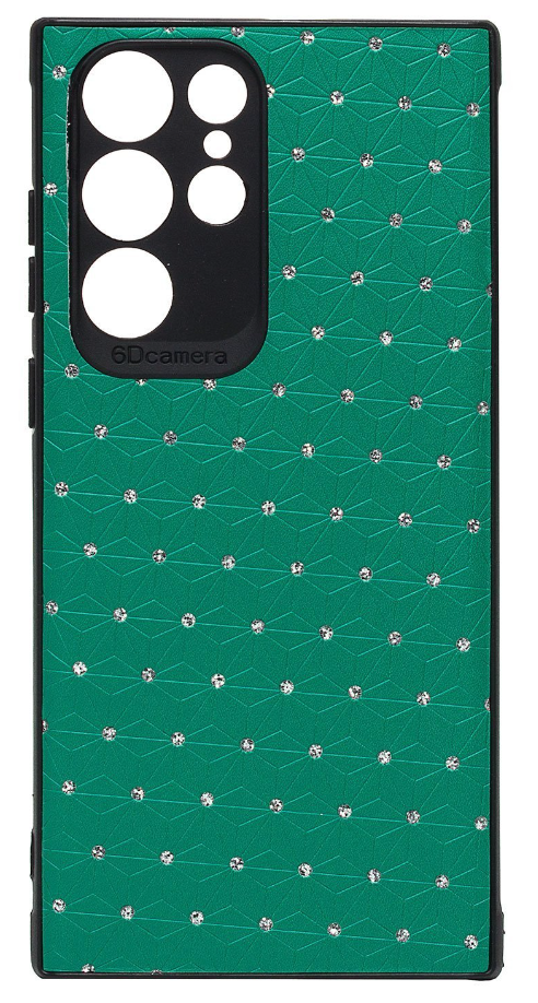 

Чехол-накладка для смартфона Samsung SM-S908 Galaxy S22 Ultra, TPU, зеленый