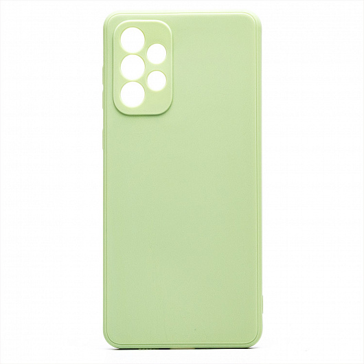 Чехол-накладка Activ Original Design для смартфона Samsung SM-A736 Galaxy A73 5G, силикон, светло-зеленый (206336)