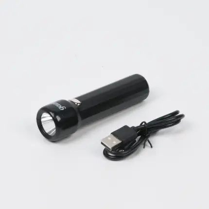 

Фонарь ручной Gauss (GFL202) 50 лм 1Вт 1200mAh, 3 режима, зарядка от USB-порта, Черный, 0