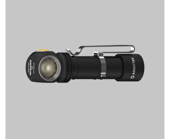 

Мультифонарь Armytek Wizard C2 (F08901W) 1120 лм 6 режимов, Черный/желтый, Wizard C2