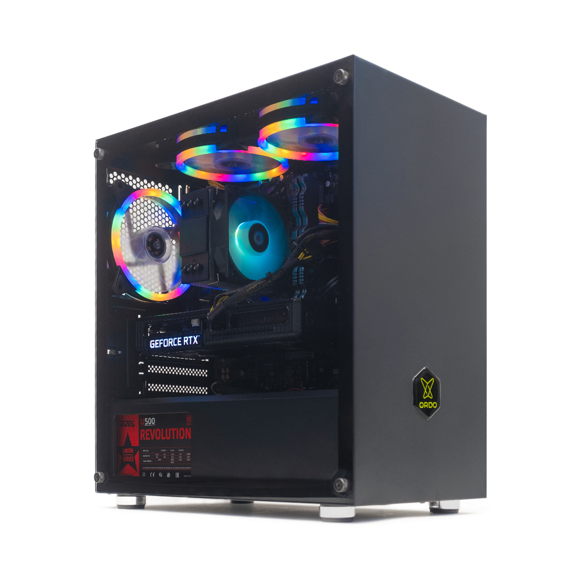 

Системный блок e2e4 Ordo GS-02, Intel Core i3 12100 3.3GHz, 16Gb RAM, 512Gb SSD, GeForce RTX 3050 8Gb, DOS, черный (ORD-I12100-16-512-3050), GS-02