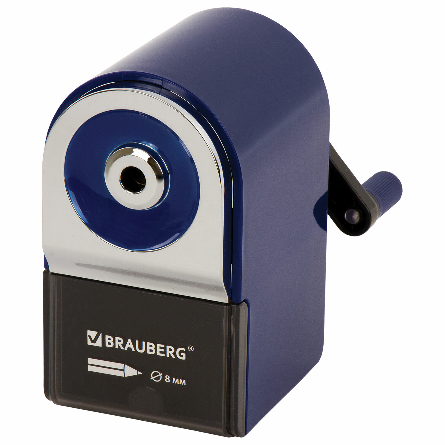 

Точилка для карандашей механическая BRAUBERG ORIGINAL, контейнер для стружки, 1 отверстие (228480), ORIGINAL