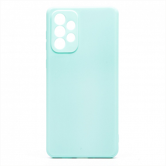

Чехол-накладка Activ Original Design для смартфона Samsung SM-A736 Galaxy A73 5G, силикон, мятный (206343)