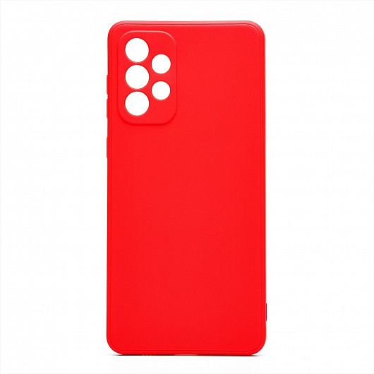 

Чехол-накладка Activ Original Design для смартфона Samsung SM-A736 Galaxy A73 5G, силикон, красный (206339)