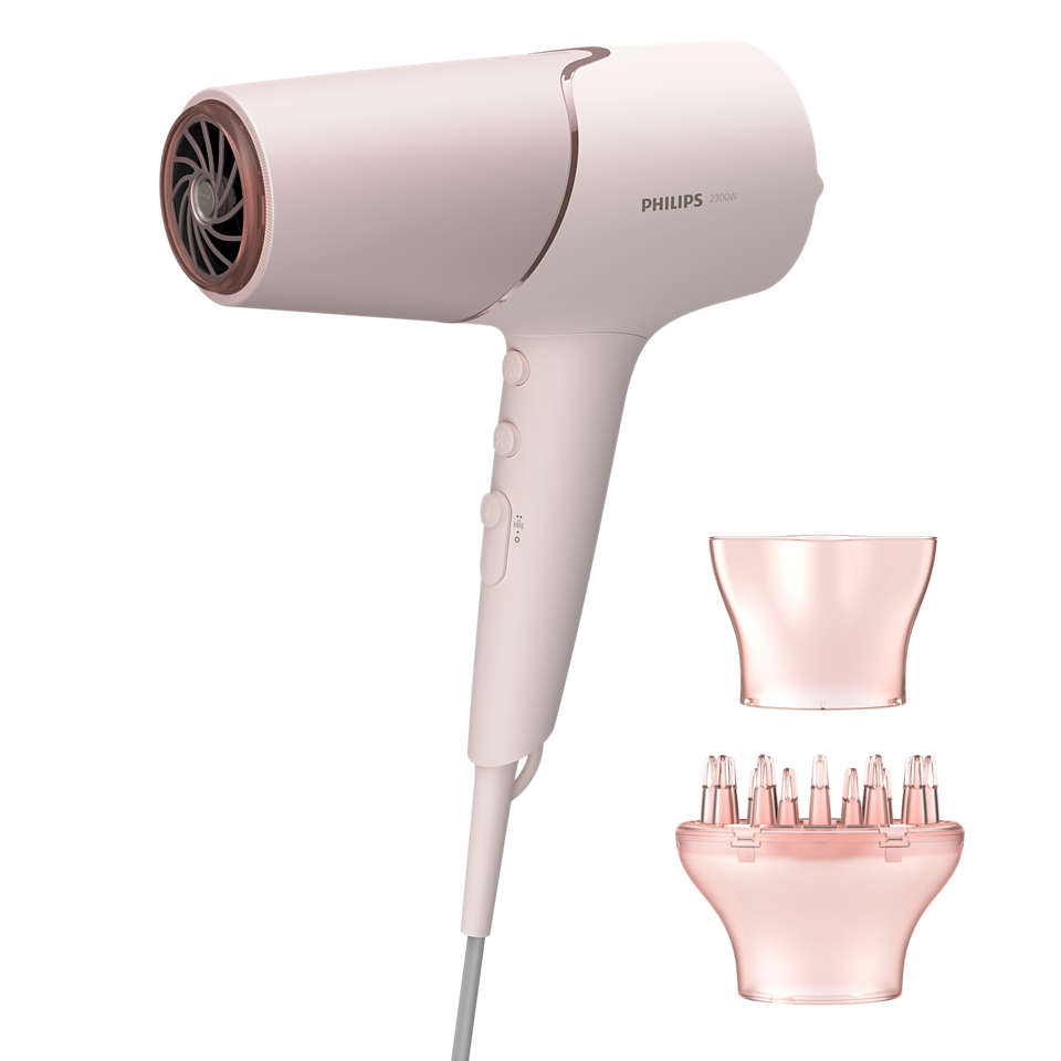 Фен Philips BHD 530/00 2.3 кВт, режимов: 3, насадок: 2