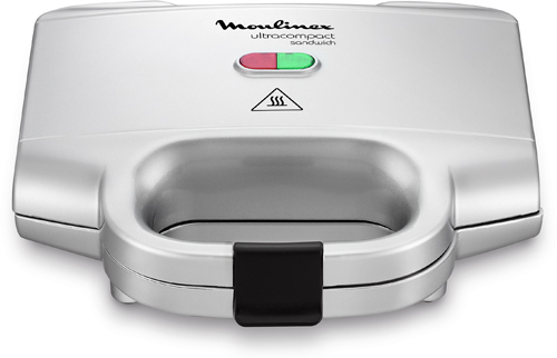 

Сэндвичница Moulinex Ultracompact SM154135 700 Вт, серебристый (2100068613), SM154135