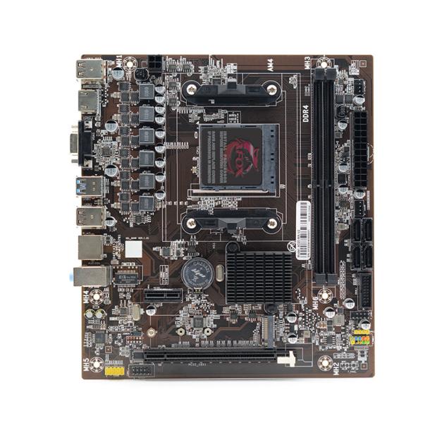 Материнская плата AFOX A320-MA-V2, SocketAM4, AMD A320, mATX