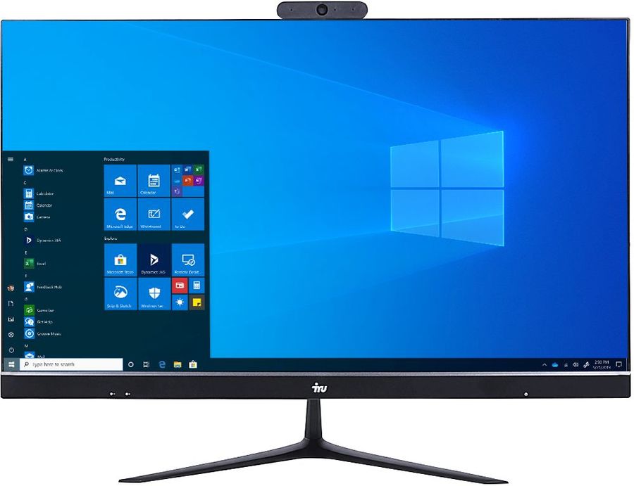 

Моноблок IRU Office P2313 23.8" 1920x1080, Intel Core i3-10100 3.6GHz, 8Gb RAM, 240Gb SSD, Intel UHD Graphics, WiFi, BT, Cam, Windows 11 Pro, черный (1742754), P2313