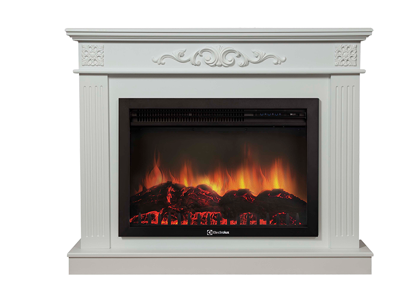 

Портал для электрокамина Firelight Noce 25, пристенный, белый (НС-1104149), Noce 25