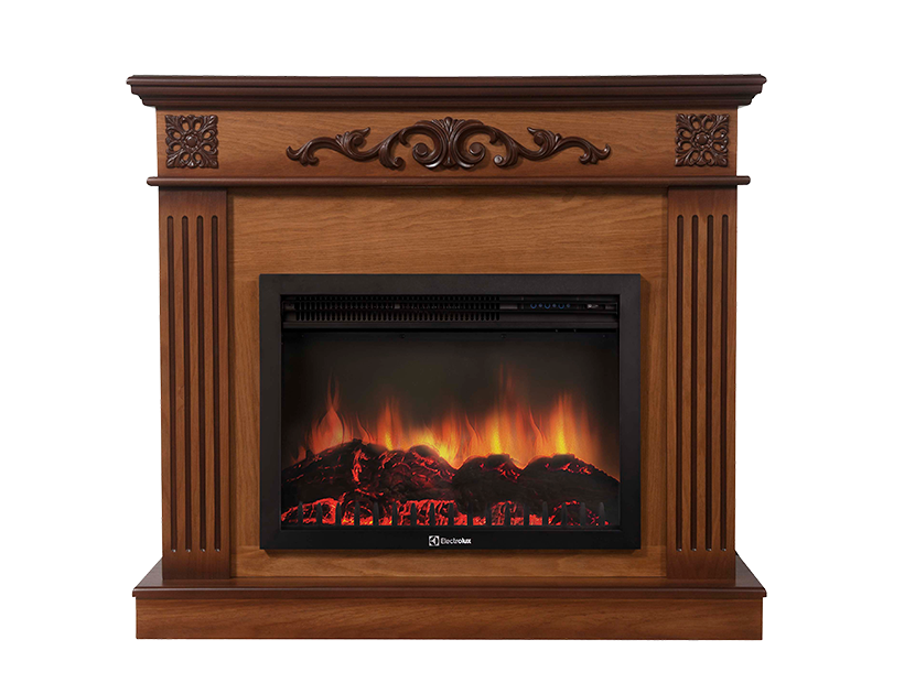 

Портал для электрокамина Firelight Noce 25, пристенный, орех (НС-1134873), Noce 25