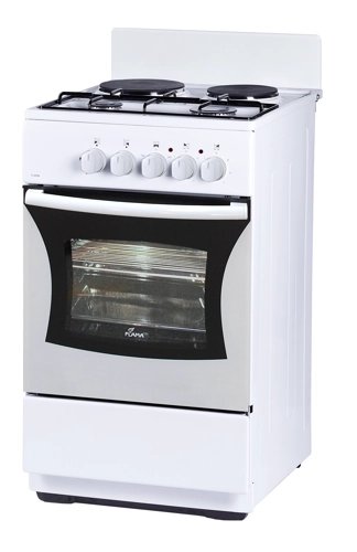 

Плита комбинированная Flama RK 2201 W, белый (RK 2201 W), RK 2201 W