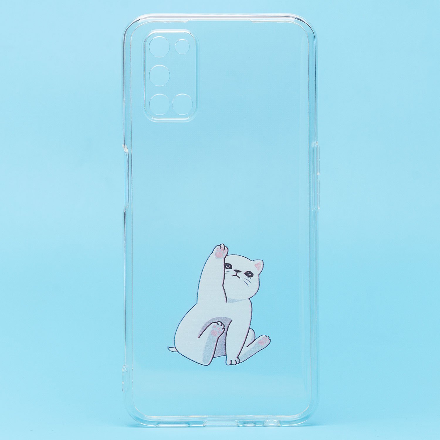 

Чехол-накладка SC270 для смартфона Oppo A52, силикон, принт 002 (204845)