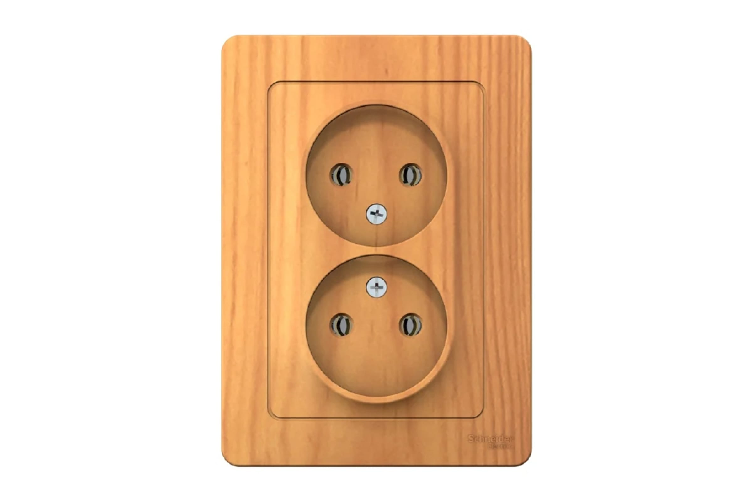 

Розетка Schneider Electric Blanca, скрытый монтаж, 2-х постовая, 16A, в сборе, IP20, ясень (BLNRS000025)