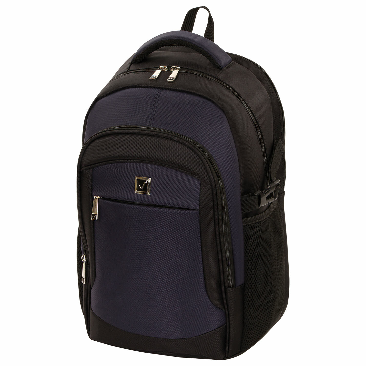 Рюкзак 15" Brauberg Urban, черный/синий