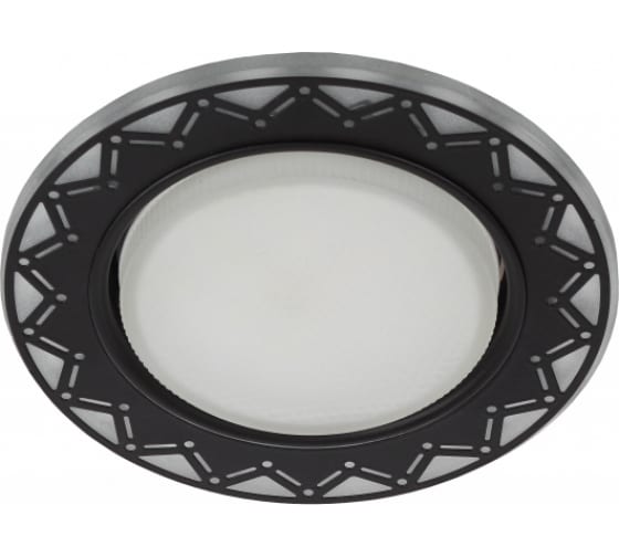 

Светильник точечный LED/КГМ, GX53, 230, бел./черн, ЭРА DK Б0037389 (Б0037389), Б0037389