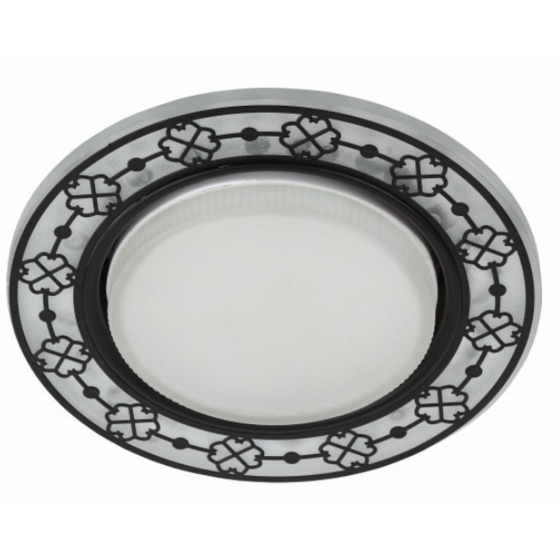 

Светильник точечный LED/КГМ, GX53, 230, 15Вт, LED-подсветка, бел./бел, ЭРА DK Б0037391 (Б0037391), Б0037391