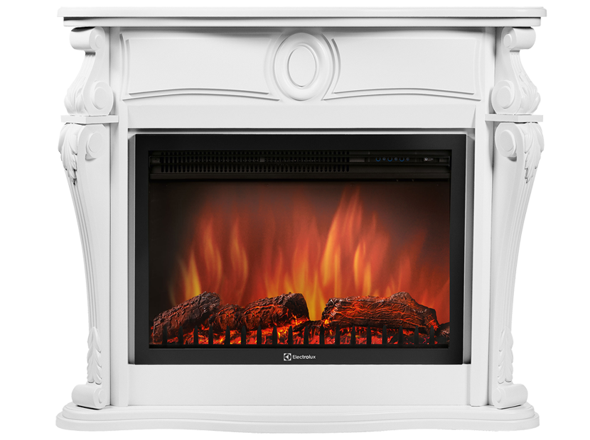

Портал для электрокамина Firelight Ovatio 30, пристенный, белый (НС-114491), Ovatio 30