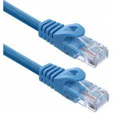 Патч-корд UTP кат.5e, 2м, RJ45-RJ45, синий, CCA, Exegate UTP-RJ45-RJ45-5e-2M-BL (EX241495RUS)