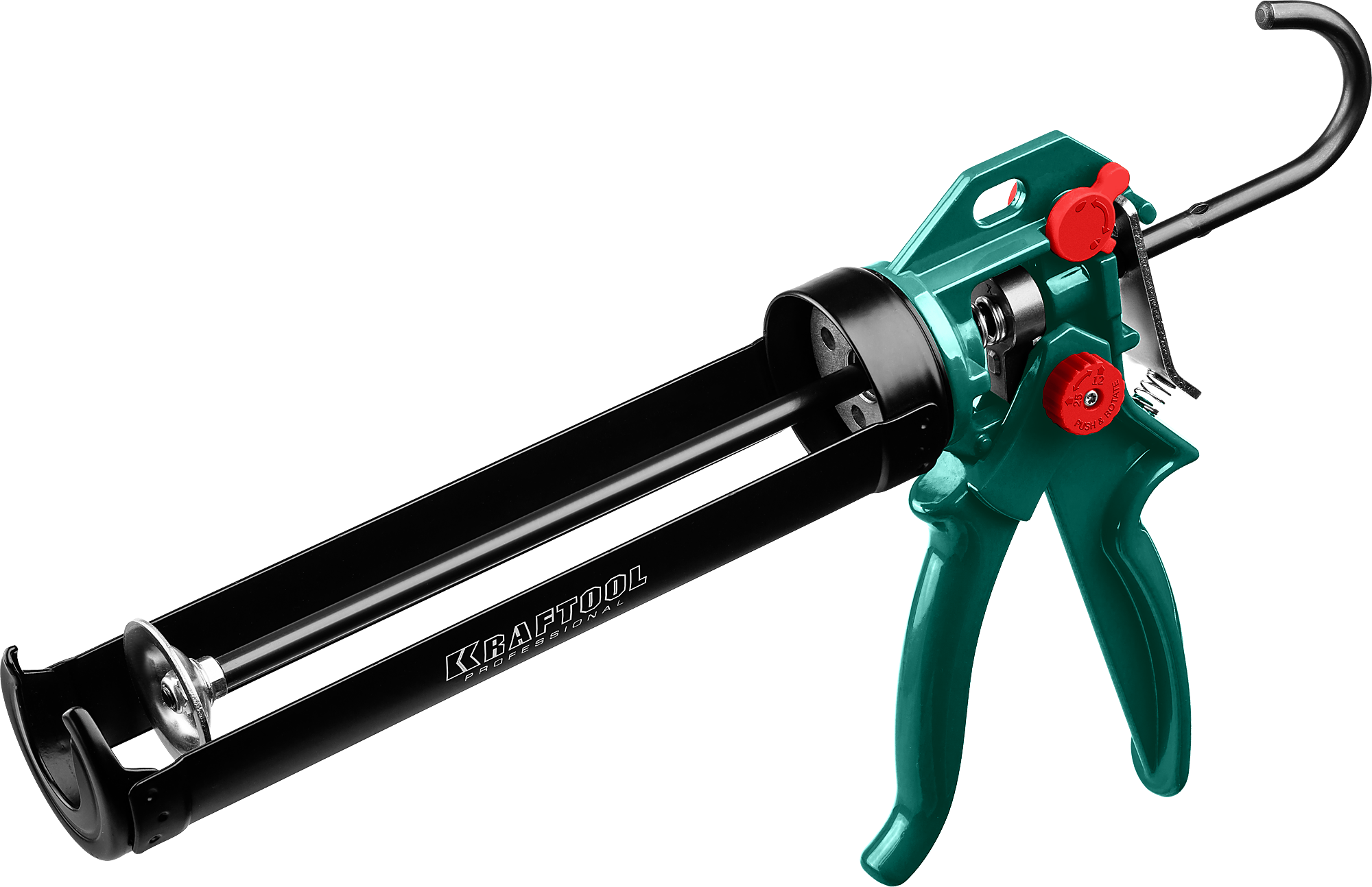 

Пистолет для герметика KRAFTOOL EXPERT 4-в-1, скелетный, 310мл. (06675), 4-в-1