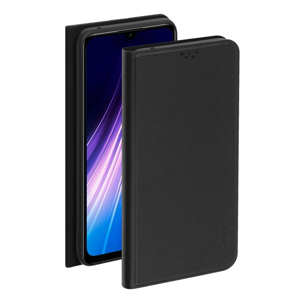 

Чехол-книжка Deppa Gel Color Case для смартфона Xiaomi Redmi 8A, полиуретан, черный (87373)
